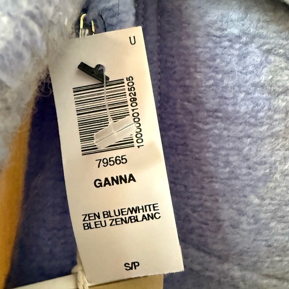 Aritzia Ganna Zen blue and white jacket by Wilfred Free NWT - Picture 10 of 11